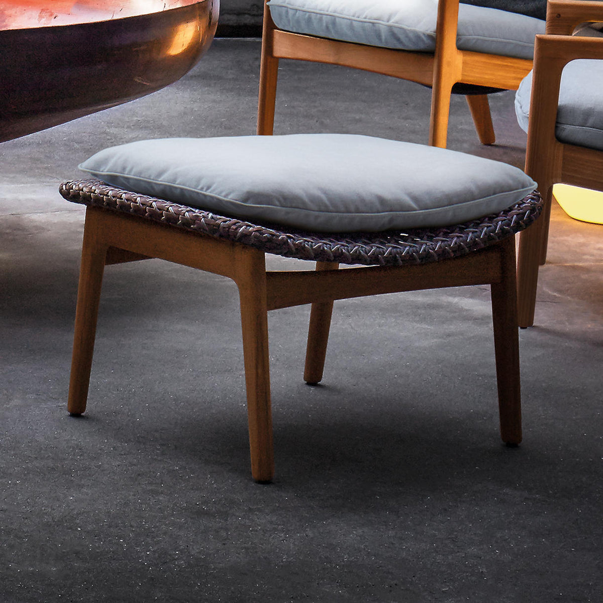 Buy Kay Ottoman — The Worm that Turned revitalising your outdoor space