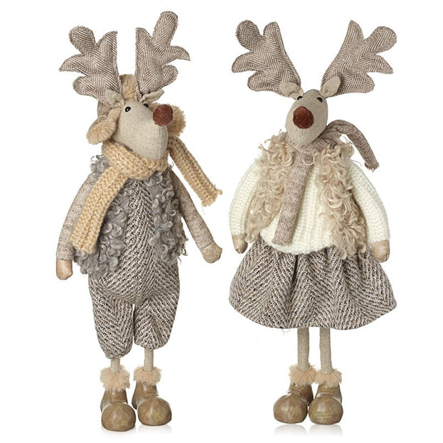 Cosy Couple Reindeer in Winter Woolies (7151773286460)