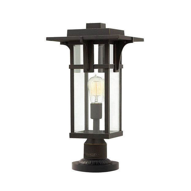Manhattan Outdoor Pedestal Lantern (4649165684796)
