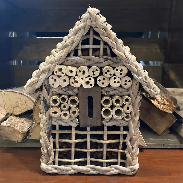 Rustic Wicker Insect Hotel (7178071736380)