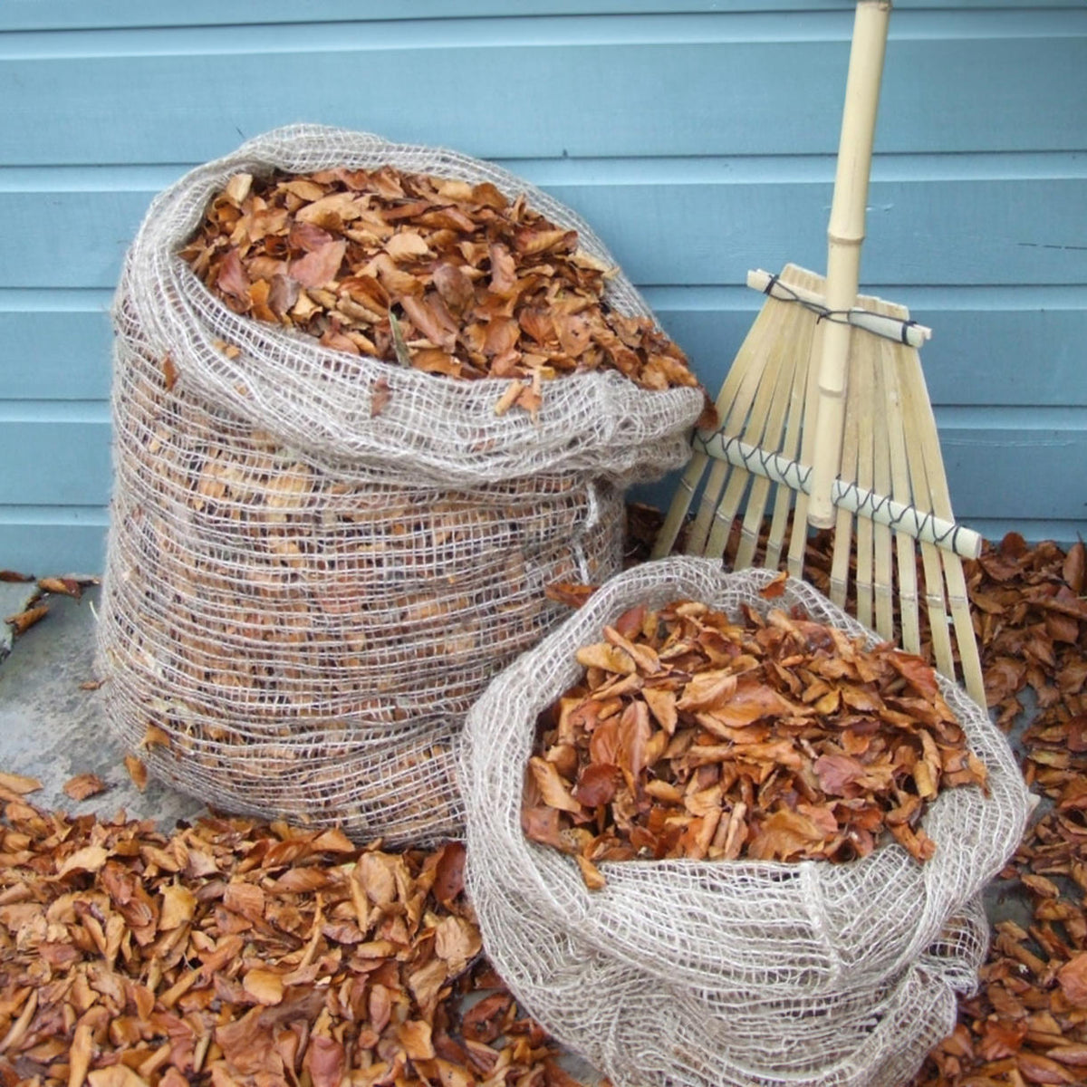 Buy Jute Leaf Composting Sacks - Set of 2 — The Worm that Turned