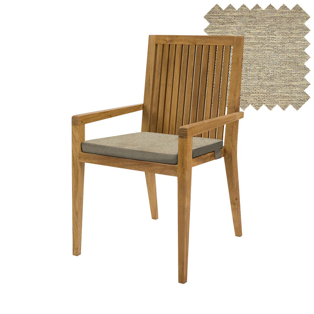 Menton Dining Chair with Arms (4649293709372)