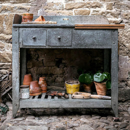Galvanised Steel Potting Bench