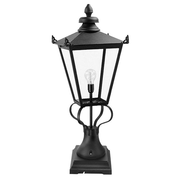 Wilmslow Outdoor Pedestal Lantern (4649061089340)