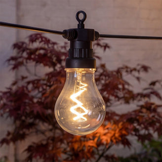 20 Connectable LED Spiral Filament Festoon Lights