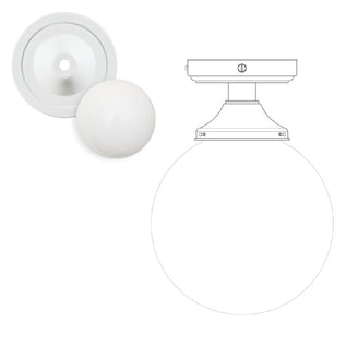 Deniz Outdoor Ceiling Light