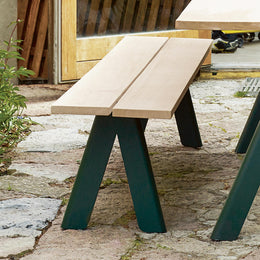 Overlap Dining Bench