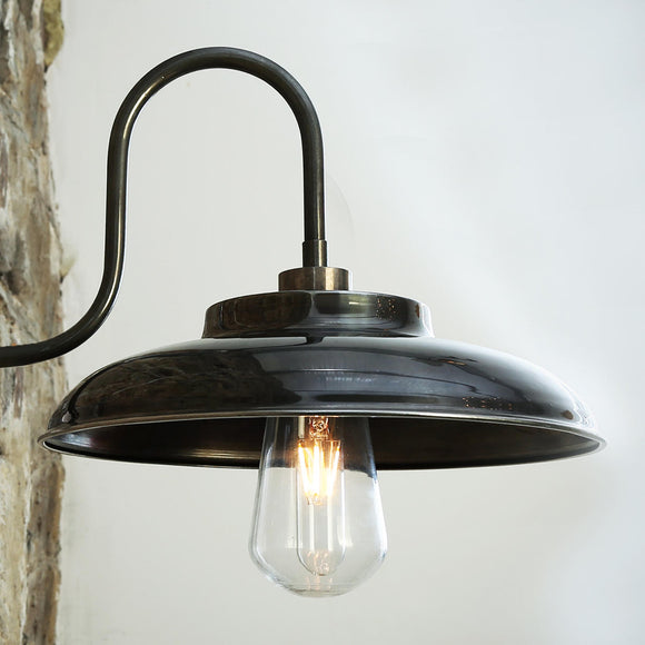 Darya Outdoor Swan Neck Wall Light