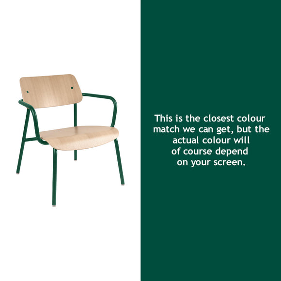 Studie Indoor Oak Lounge Chair