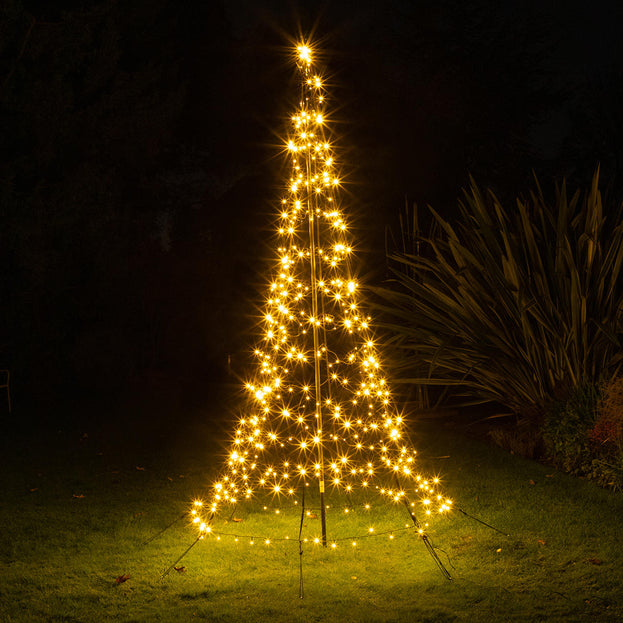 Northern Stars Outdoor 3D Illuminated LED Trees (6659447488572)