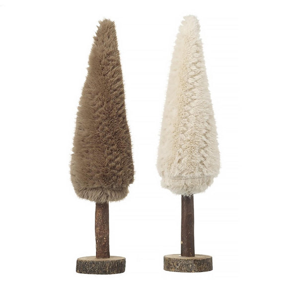 Cappuccino Furry Fir Trees