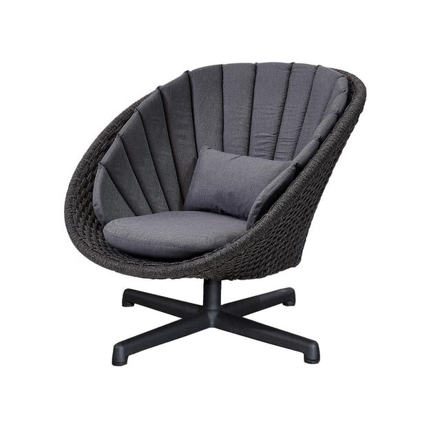 Peacock Rope Outdoor Lounge Swivel Chair