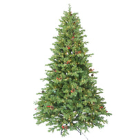 Cones and Berries 7.5' LED Fir Tree (4651939790908)