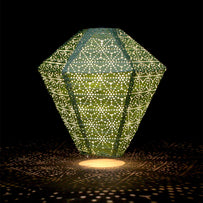 Solar Diamond Outdoor Summer Lantern (4732365799484)