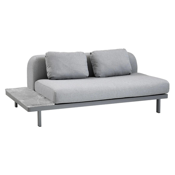 Space 2 Seater Module with Ceramic Table - Right (4714303389756)