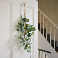 Eucalyptus Leaf and Bell Swag Decoration (4653379878972)