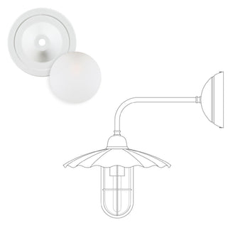 Ardle-A Outdoor Wall Light