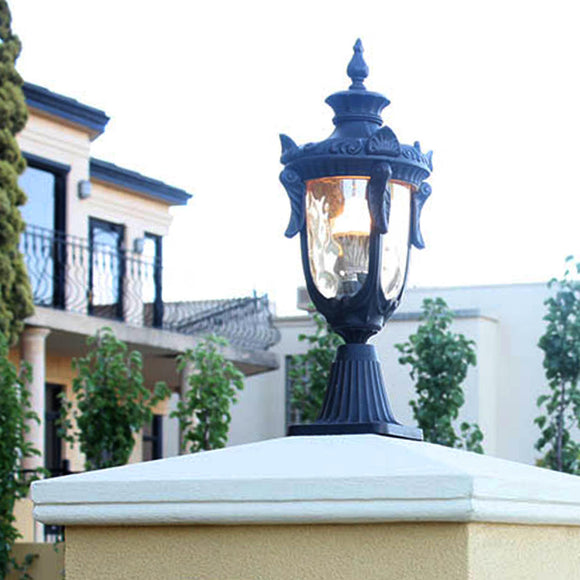 Philadelphia Outdoor Pedestal Lanterns