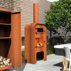 Corten Steel Stove and Pizza Oven