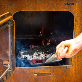 Corten Steel Stove and Pizza Oven