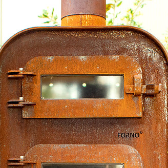 Corten Steel Stove and Pizza Oven