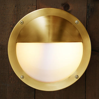 Begawan Outdoor Semi-Flush Wall Light