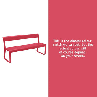 Bellevie Bench with Backrest