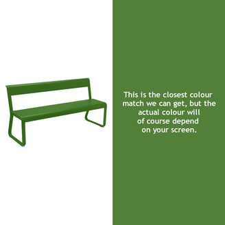 Bellevie Bench with Backrest