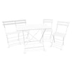 Bistro Dining Table + Bench +2 Chair Set