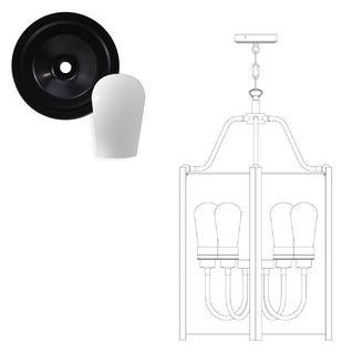 Portroe Outdoor Hanging Lantern