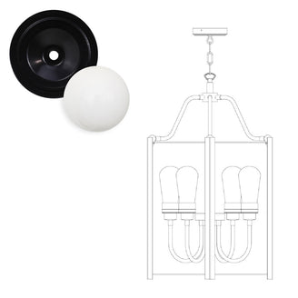 Portroe Outdoor Hanging Lantern