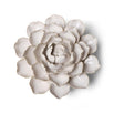 Ceramic Camelia Flower Ivory