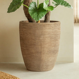 Saya Oval Terracotta Planter