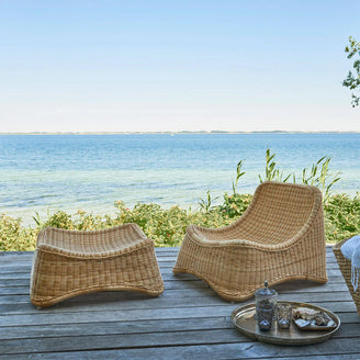 Chill Outdoor Chair and Footstool