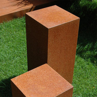 Corten Steel Pedestal