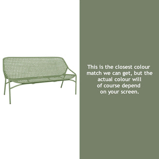 Croisette 3 Seater Bench