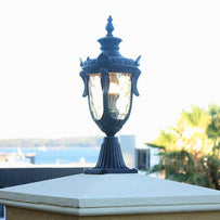 Philadelphia Outdoor Pedestal Lanterns