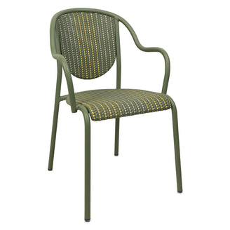 Parisienne 21 Dining Armchair Lines Weave