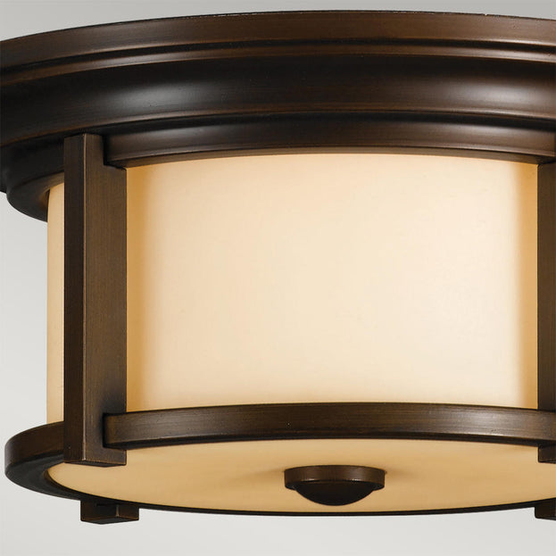Merrill Outdoor Flush Ceiling Lantern (4649137438780)