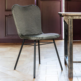 Lily Indoor Dining Chair Steel Legs