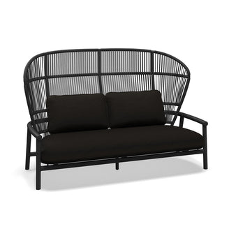 Fern Aluminium High Back 2 Seater Sofa