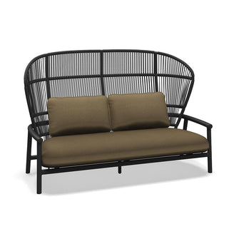 Fern Aluminium High Back 2 Seater Sofa