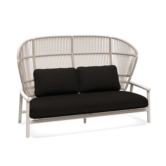 Fern Aluminium High Back 2 Seater Sofa
