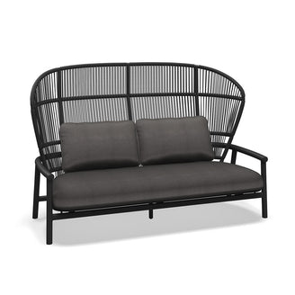 Fern Aluminium High Back 2 Seater Sofa