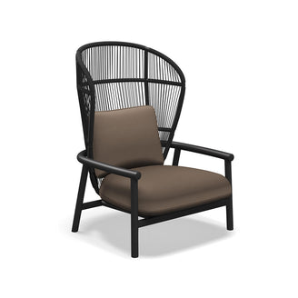 Fern Aluminium High Back Lounge Chair