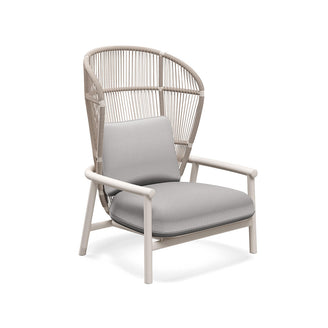 Fern Aluminium High Back Lounge Chair