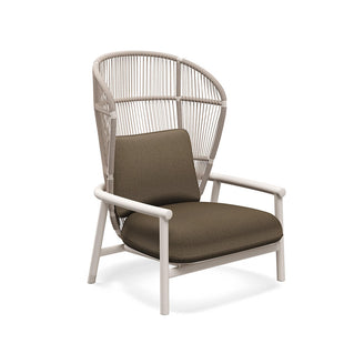 Fern Aluminium High Back Lounge Chair