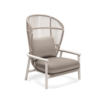 Fern Aluminium High Back Lounge Chair