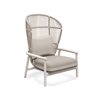 Fern Aluminium High Back Lounge Chair