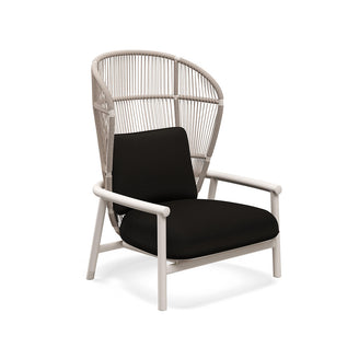 Fern Aluminium High Back Lounge Chair